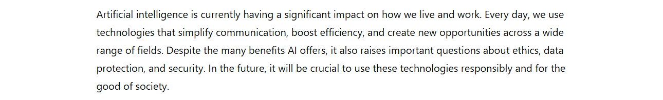 text used for translation