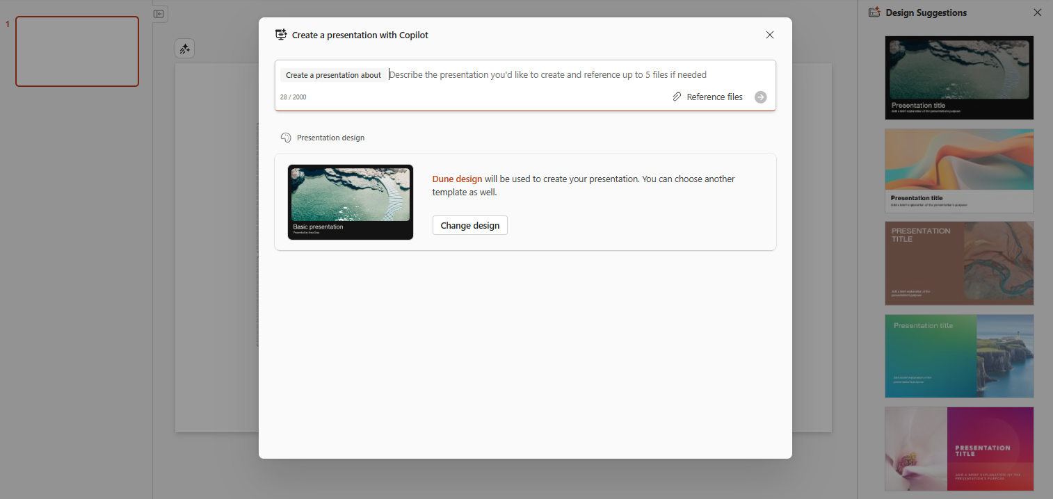 Copilot in PowerPoint