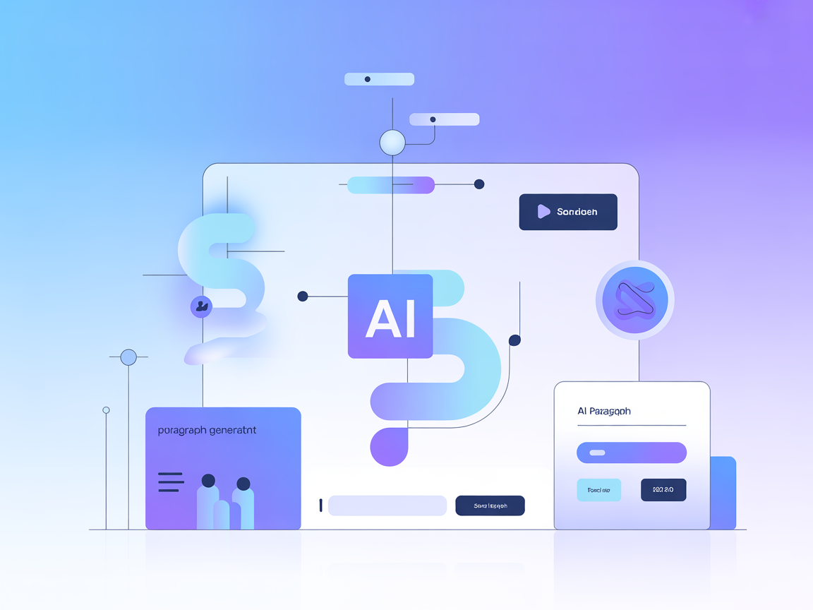 AI generátor odsekov s výskumom