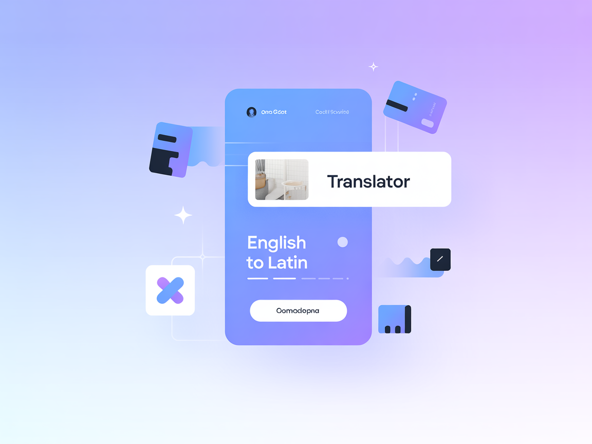 Engelsk til Latin AI-oversætter