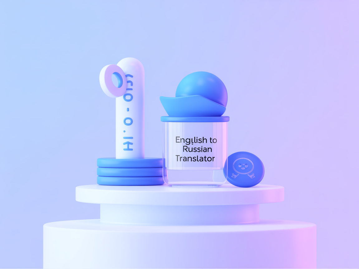 Engelsk til Russisk AI-oversetter