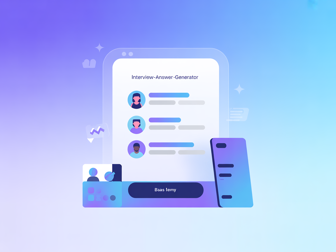 Generator Odpowiedzi na Rozmowy Kwalifikacyjne AI