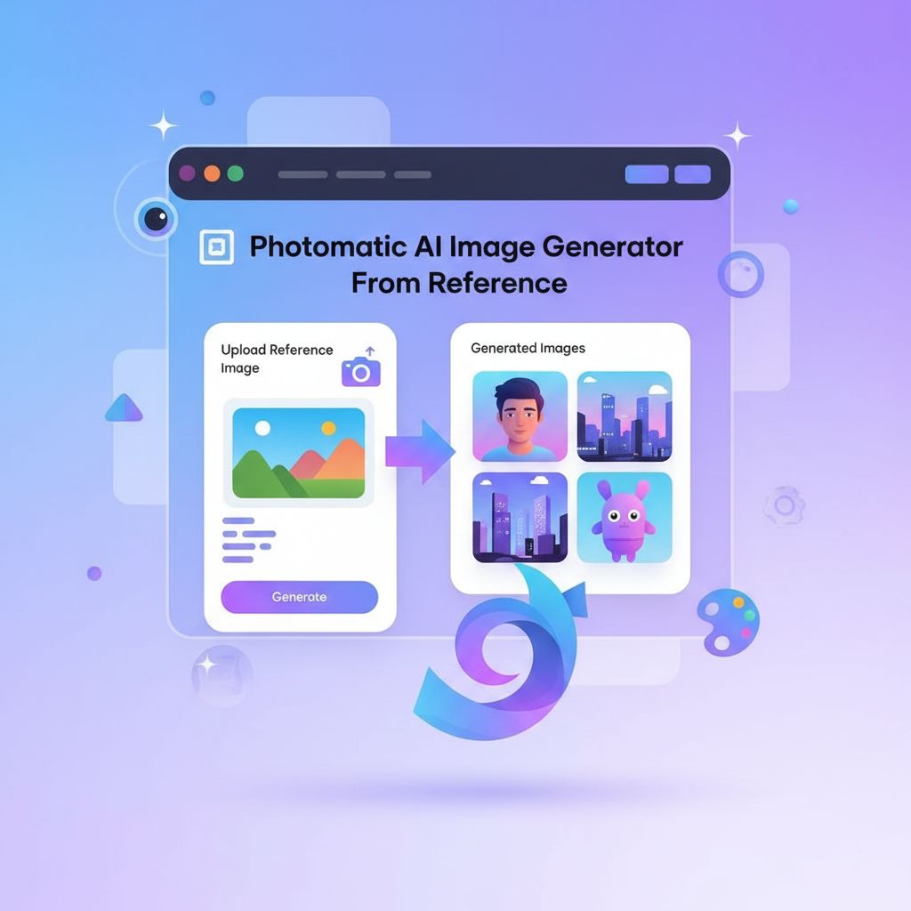 Photomatic AI Bildegenerator fra Referanse