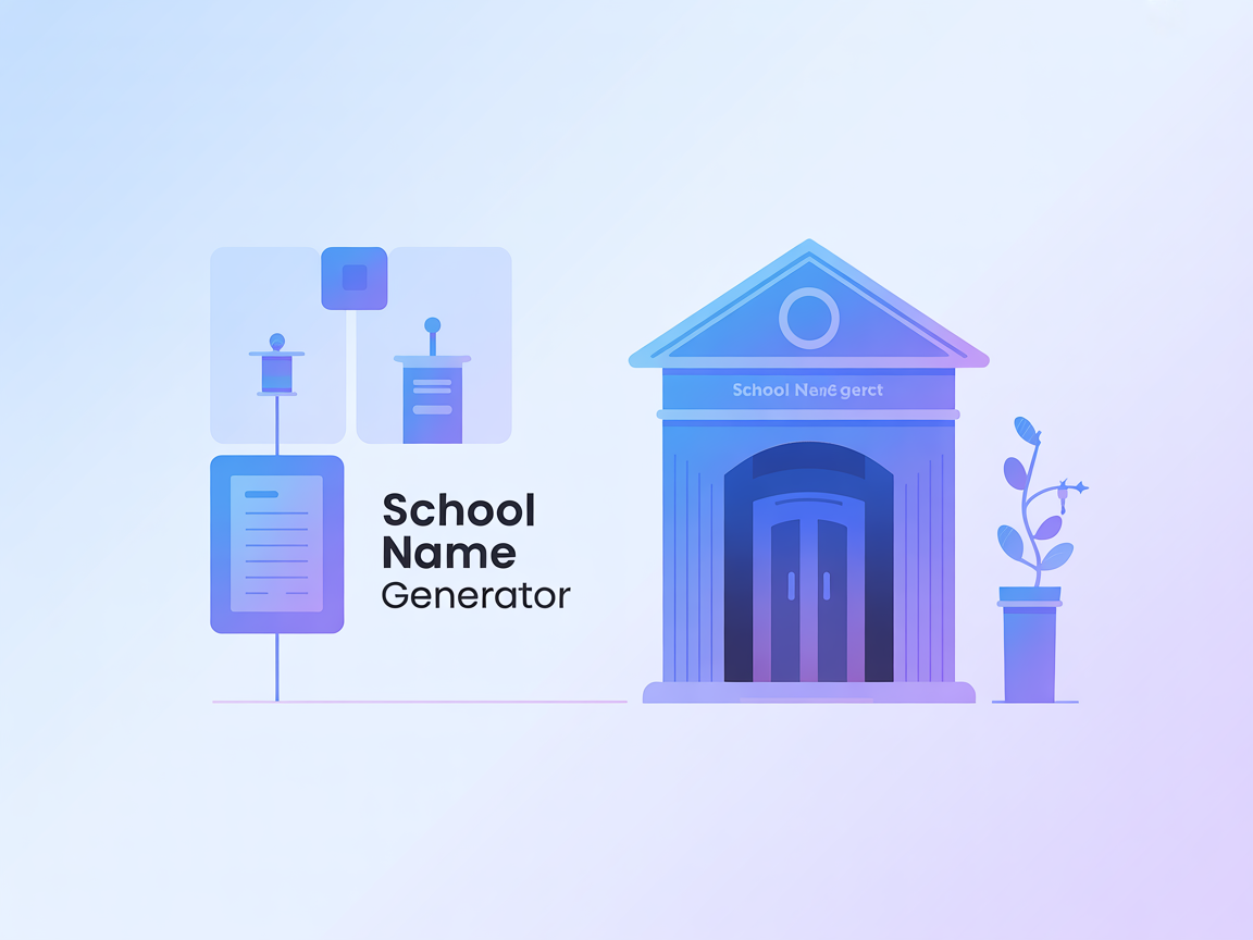 AI School Name Generator
