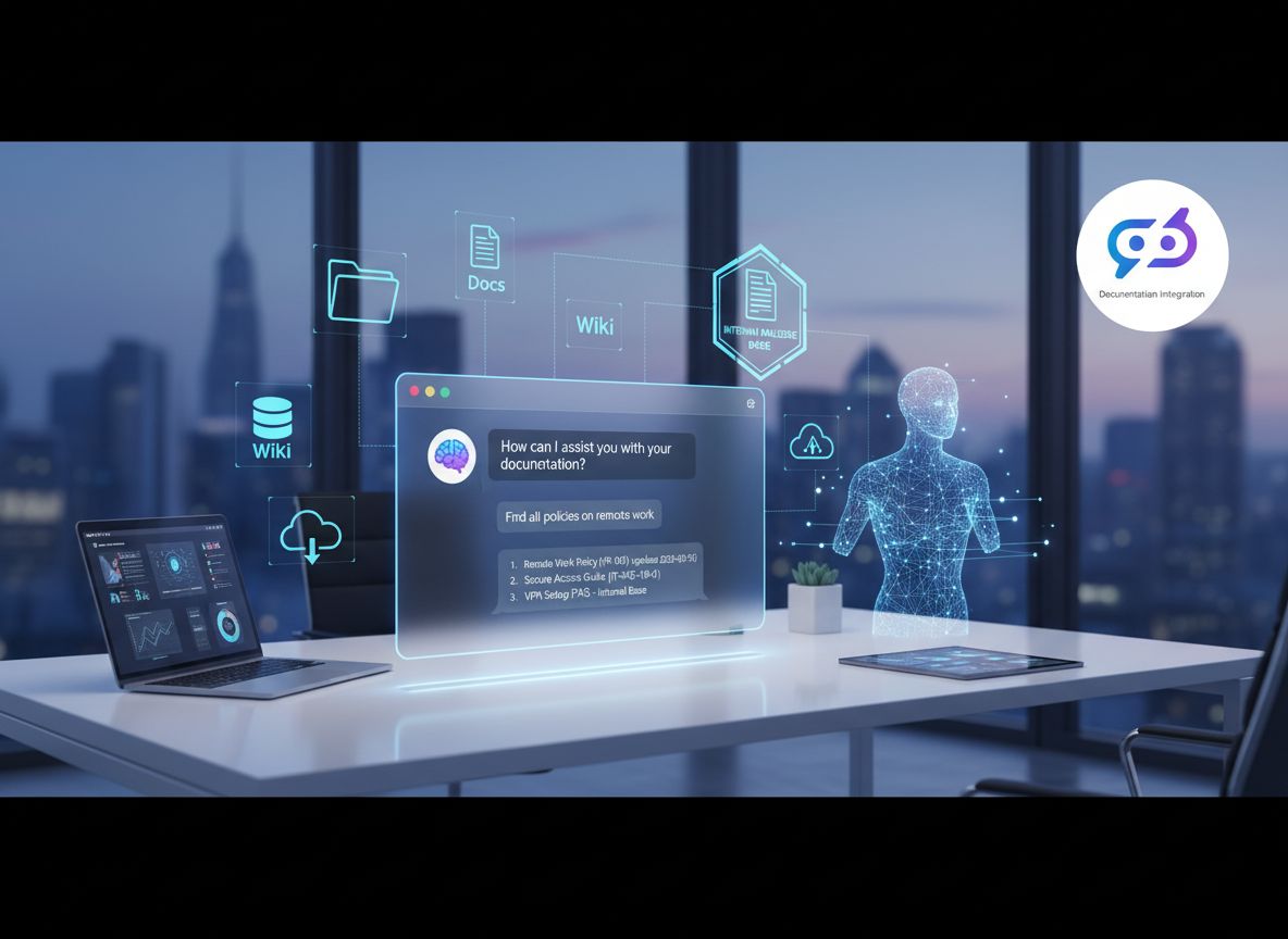 Propojení AI chatbotů s interní dokumentací: Kompletní integrační průvodce