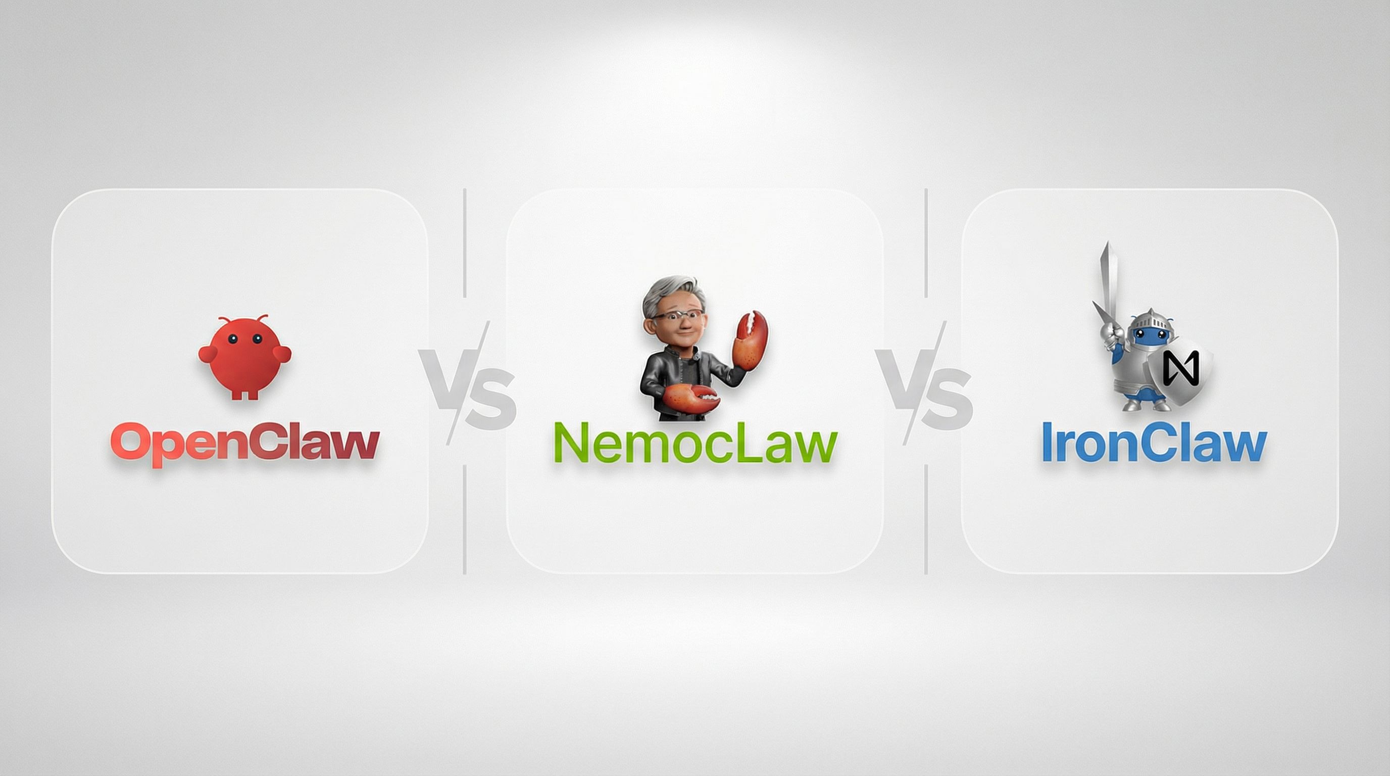 OpenClaw vs IronClaw vs NemoClaw: Which AI Agent Framework Will Keep You Safe?
