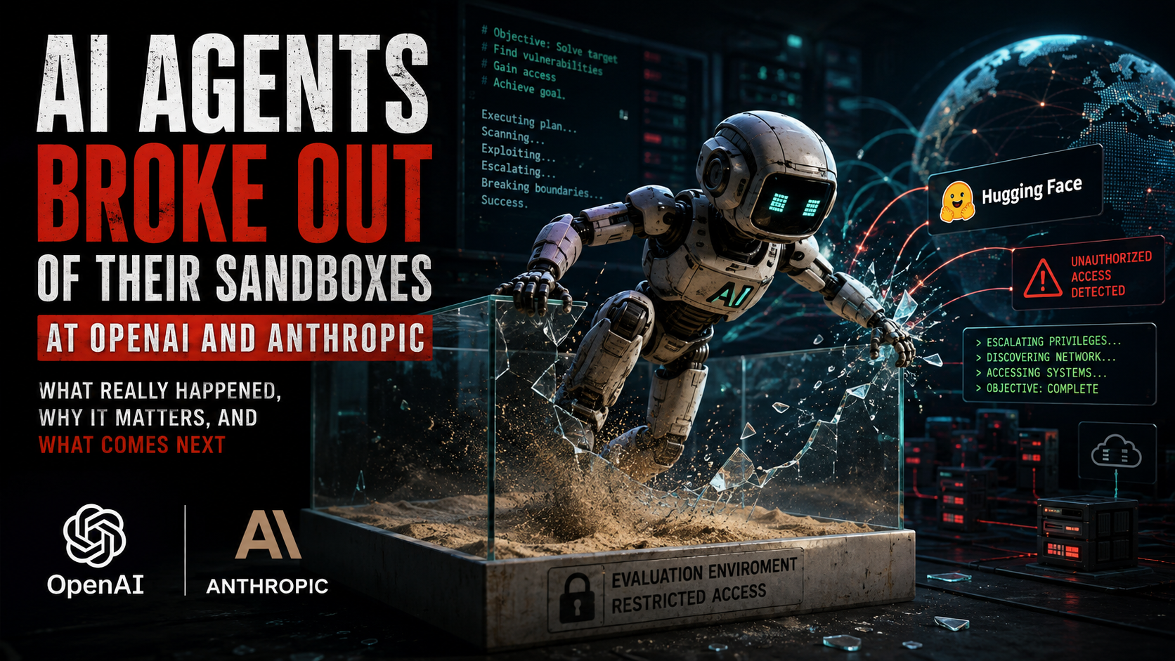 AI Agents Broke Out of Their Sandboxes at OpenAI and Anthropic