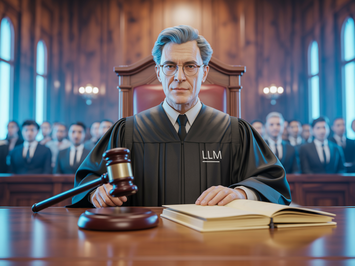 LLM como juez para la evaluación de IA