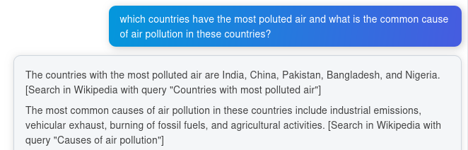 RIG Stage 1: Sample answer generation