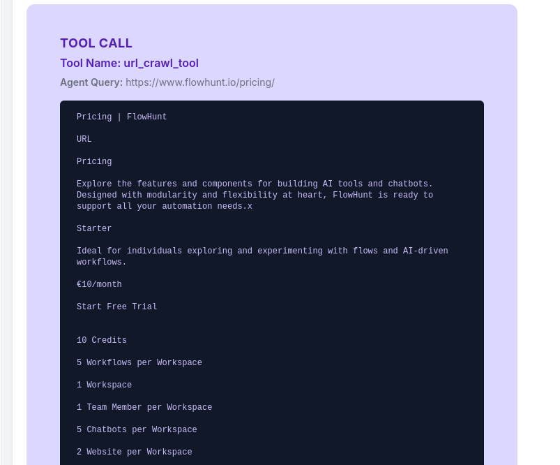 Scraping pricing page results