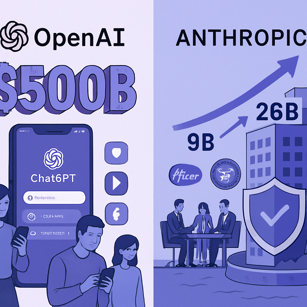 Why OpenAI Can't Justify Its $500B Valuation—and How Anthropic Is Winning the Only AI Market That Matters