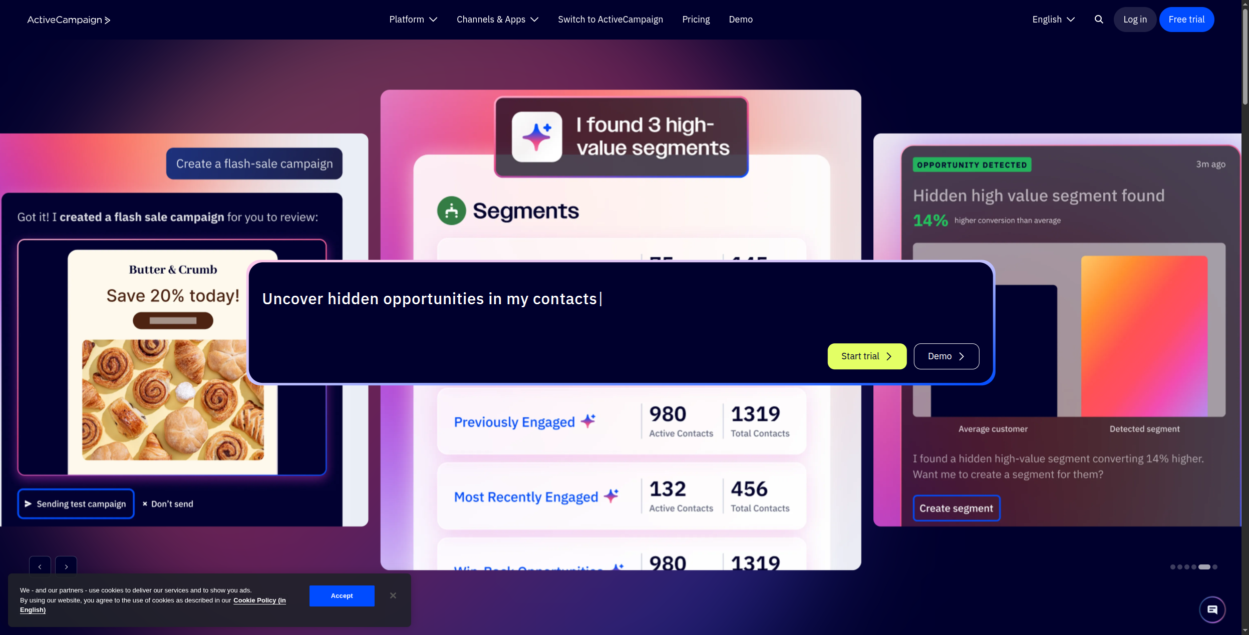 ActiveCampaign marketing automation and lead scoring