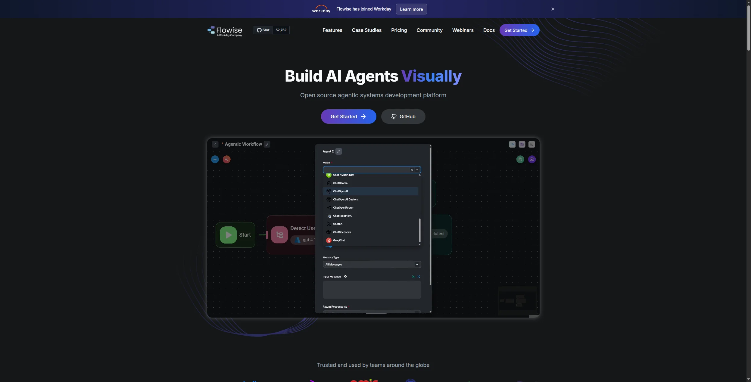 Flowise open-source LLM builder