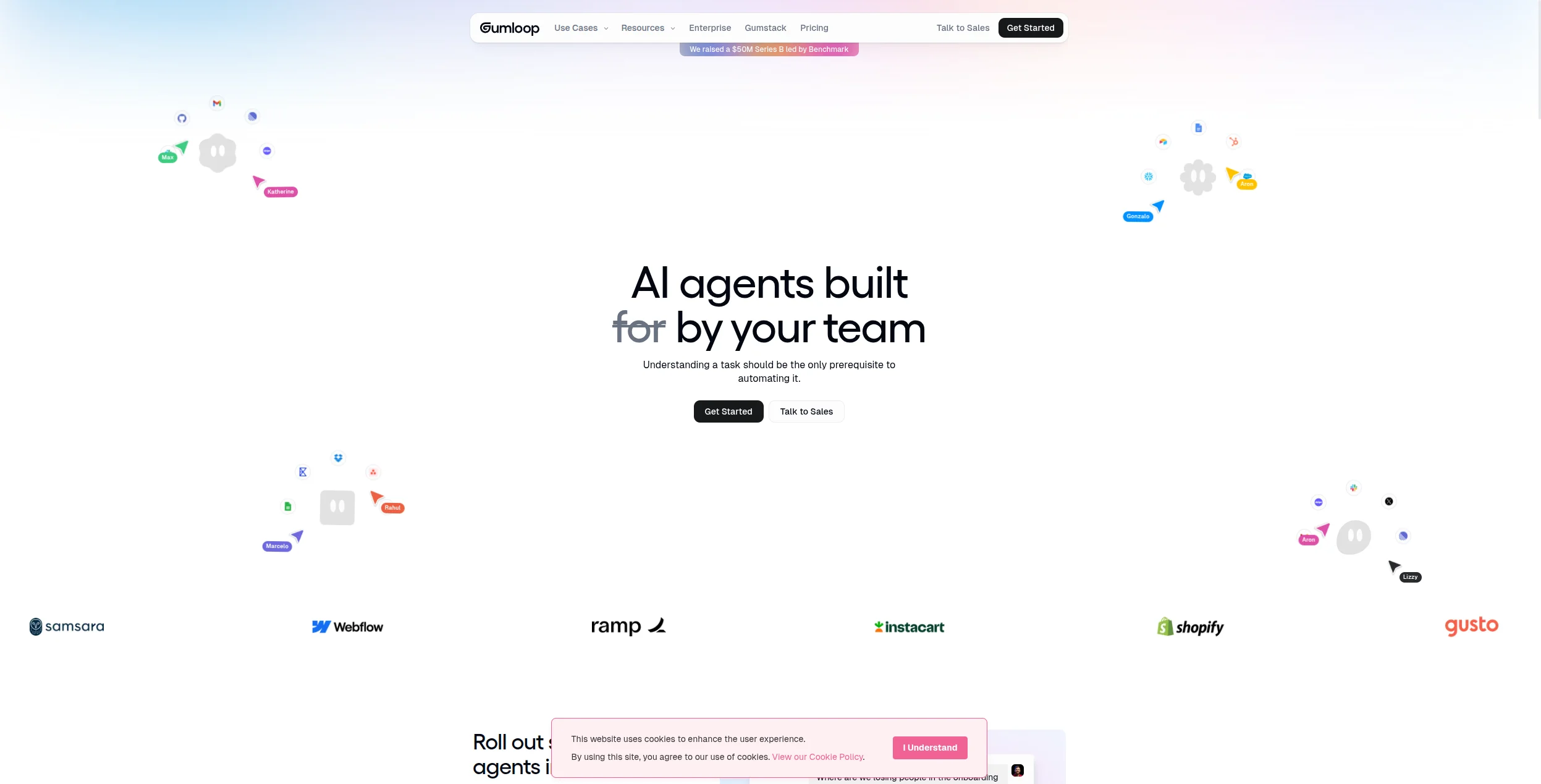Gumloop visual AI builder