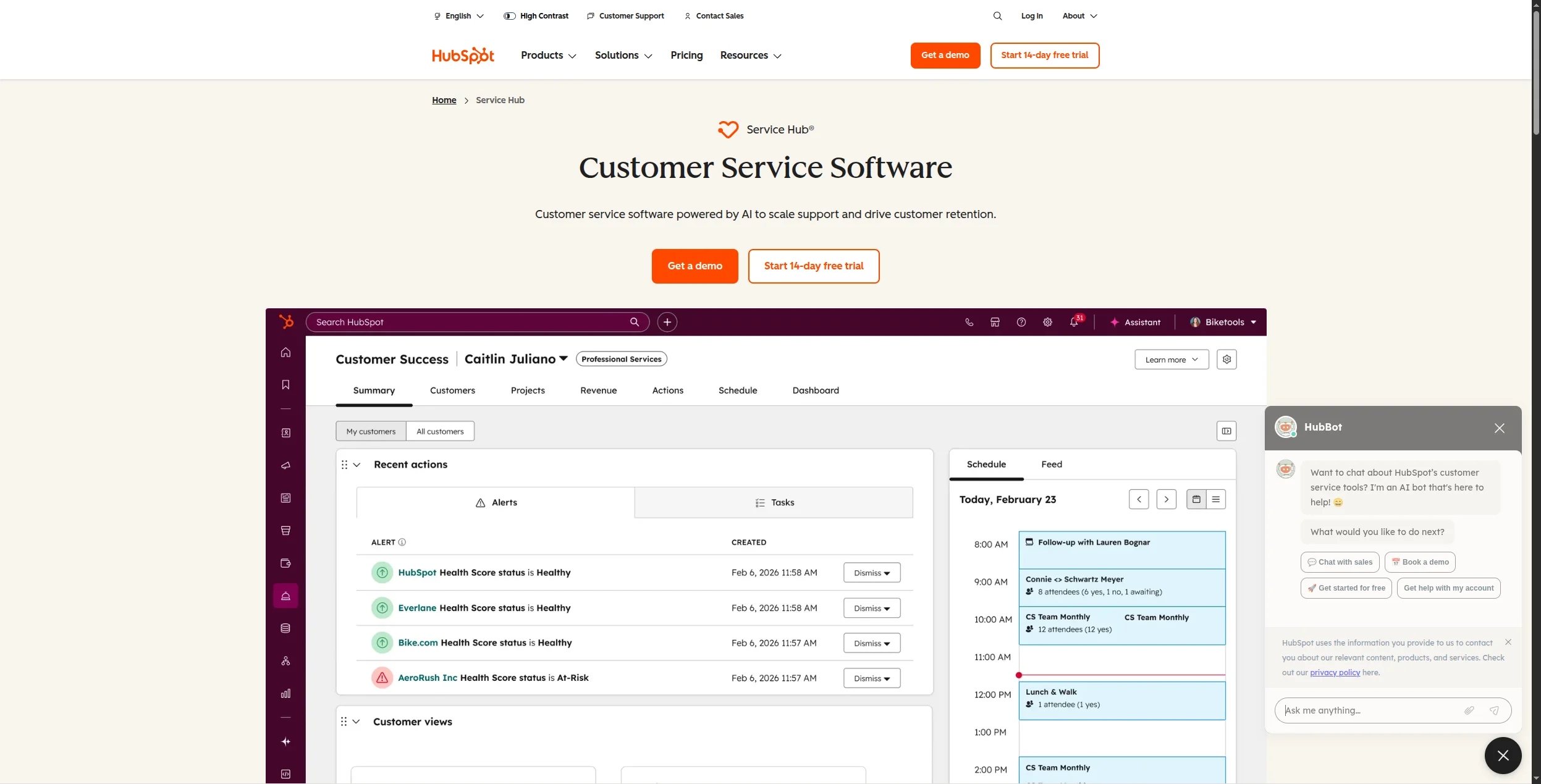 HubSpot Service Hub