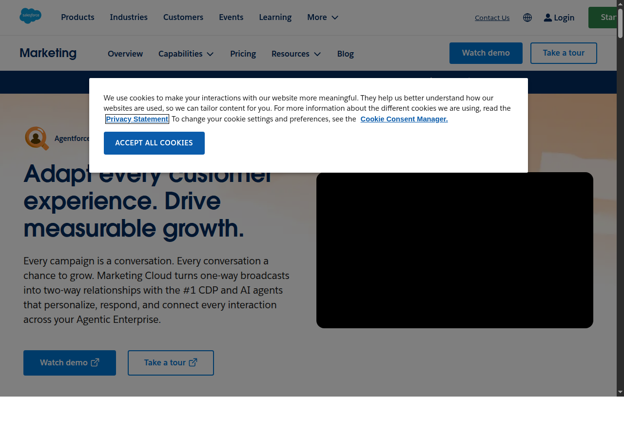 Salesforce Marketing Cloud B2B automation