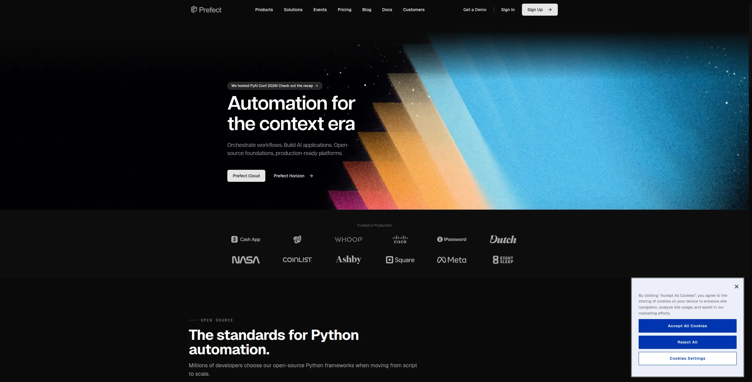 Prefect data workflow orchestration
