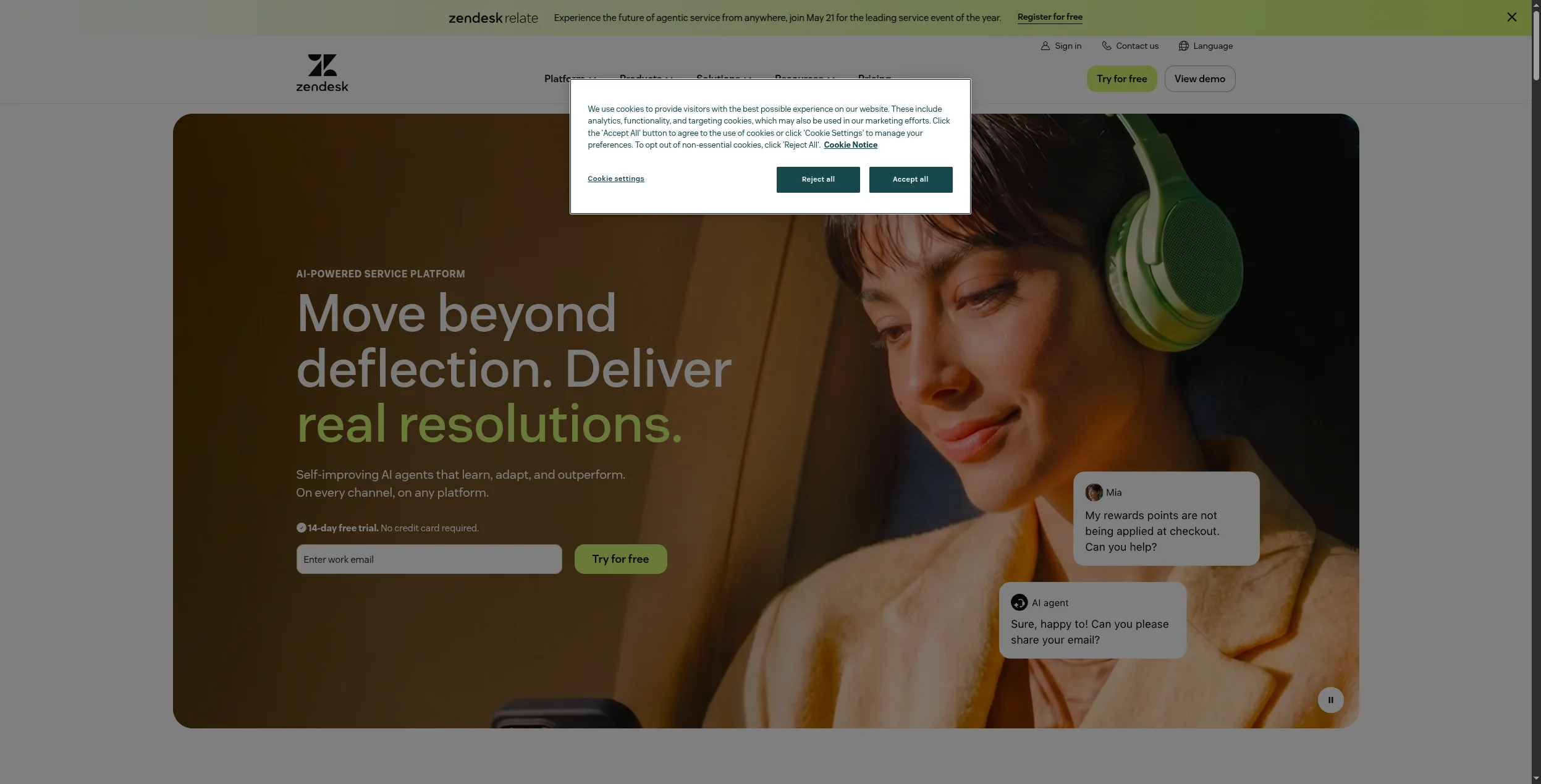 Zendesk platformu