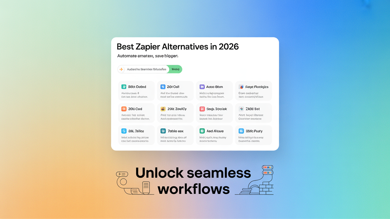 2026'nın En İyi Zapier Alternatifleri: Daha Az Maliyetle Daha Fazlasını Yapan 12 Araç