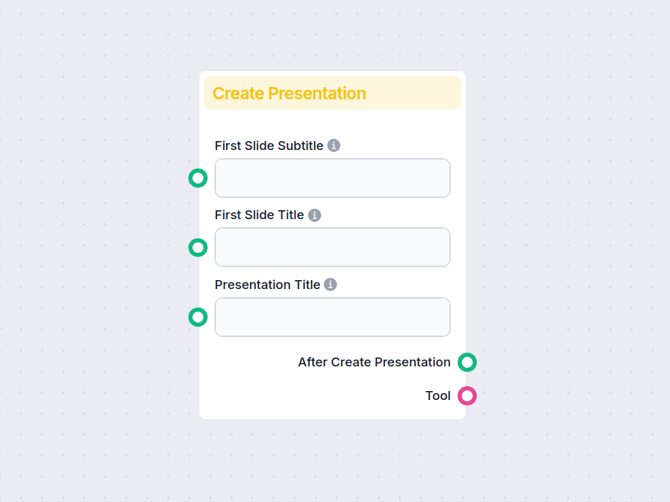 Create Google Presentation