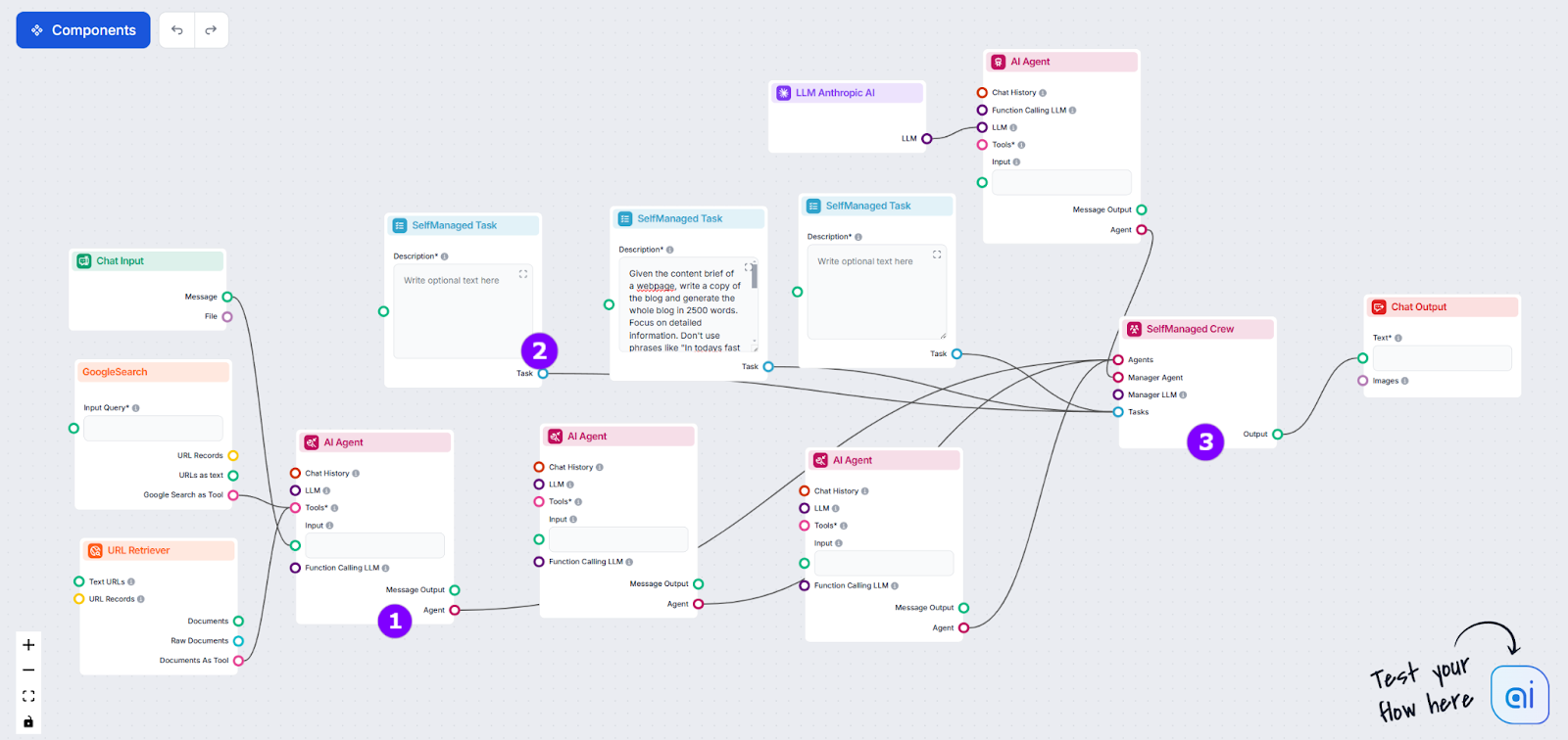 Steps to set up SelfManaged Tasks