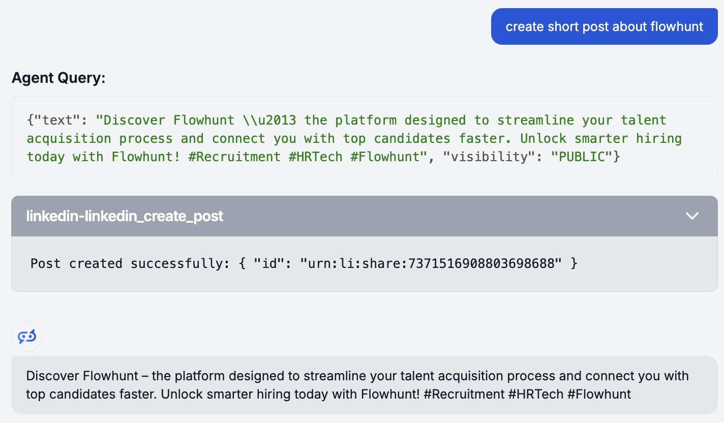 Przykład wejścia dla AI Agenta