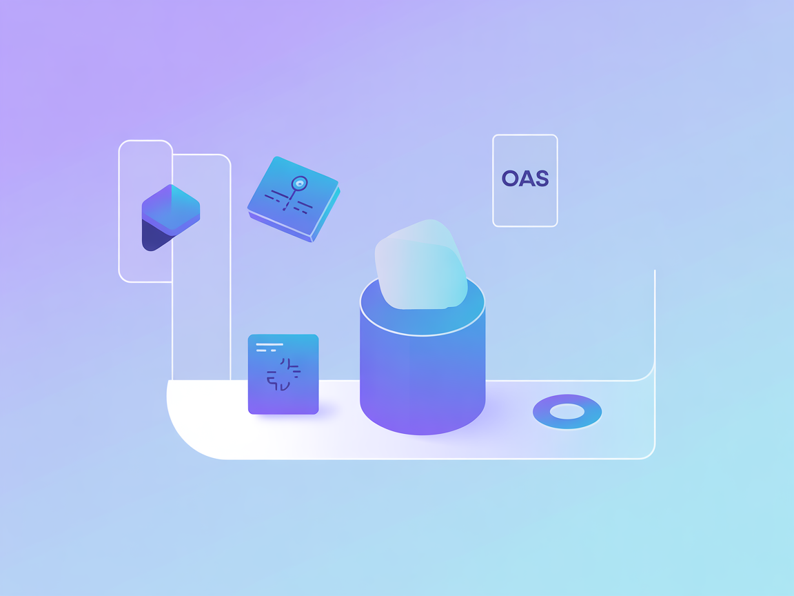 Ilustración vectorial minimalista que representa la automatización de la ejecución de código