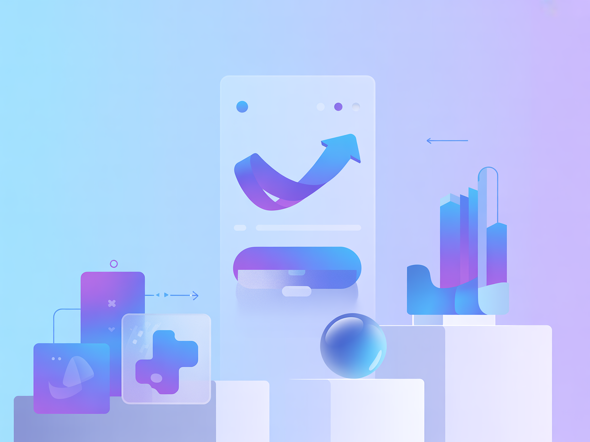 Ilustración vectorial de IA multimodelo y flujo de datos en tiempo real