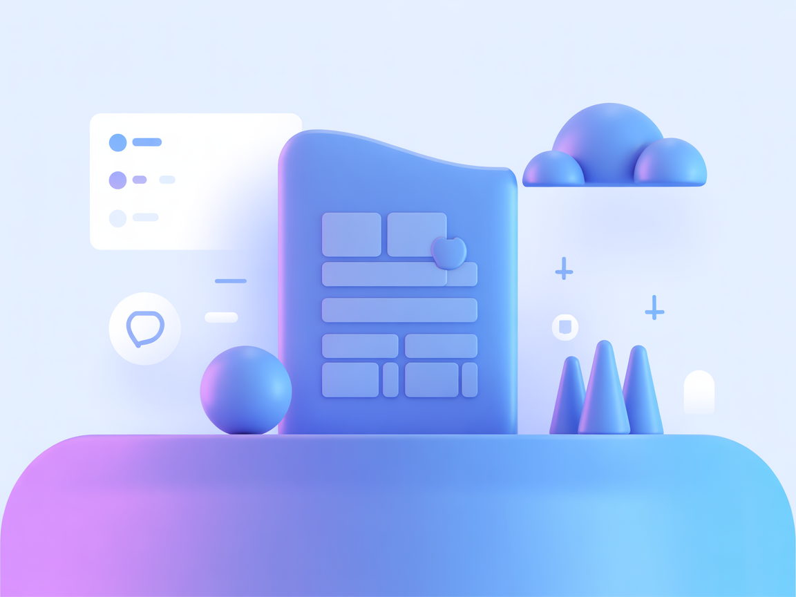 AI-powered financial research and aggregation visual