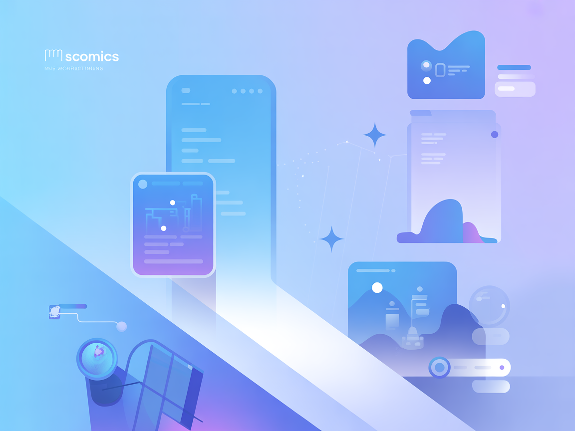 Minimalist vector illustration of file format transformation with document and arrows