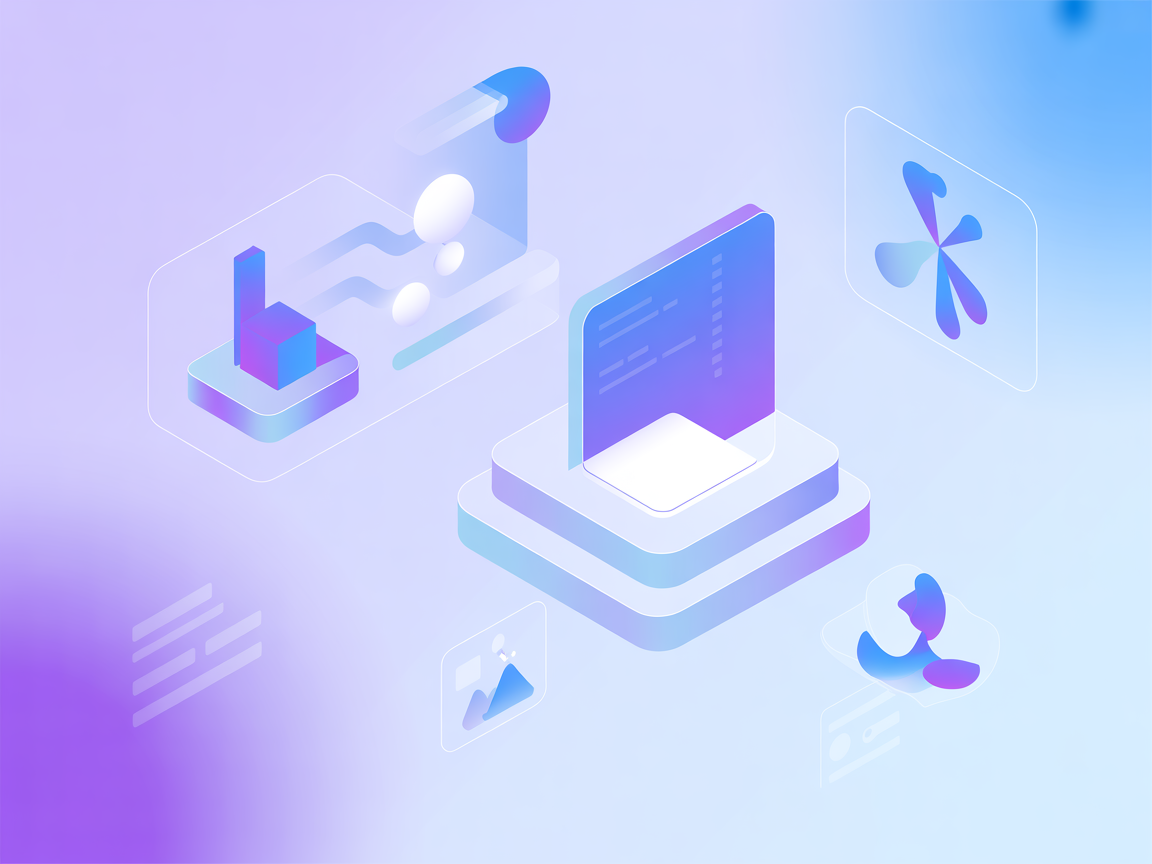 Minimalistische illustratie die AI- en OneNote-integratie weergeeft