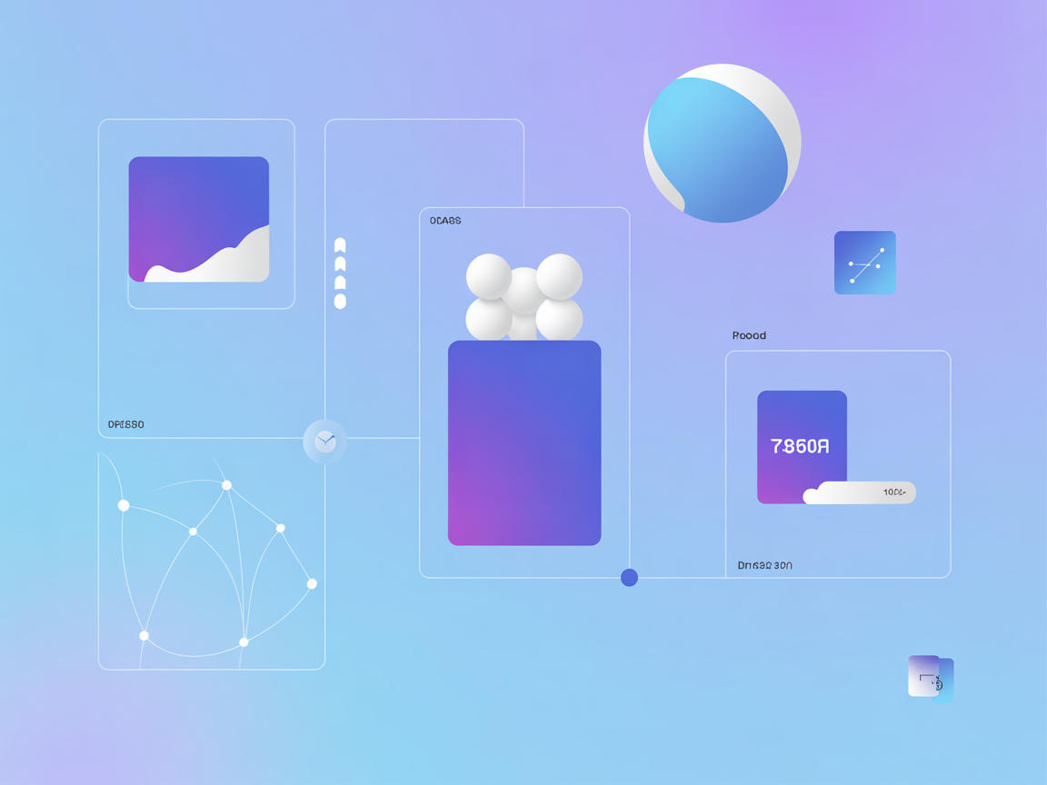 Minimalist vector image representing Fibery MCP Server SaaS integration