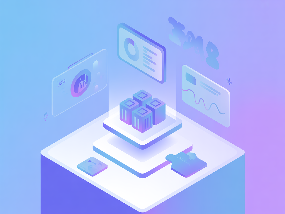 Minimalist vector illustration for database integration
