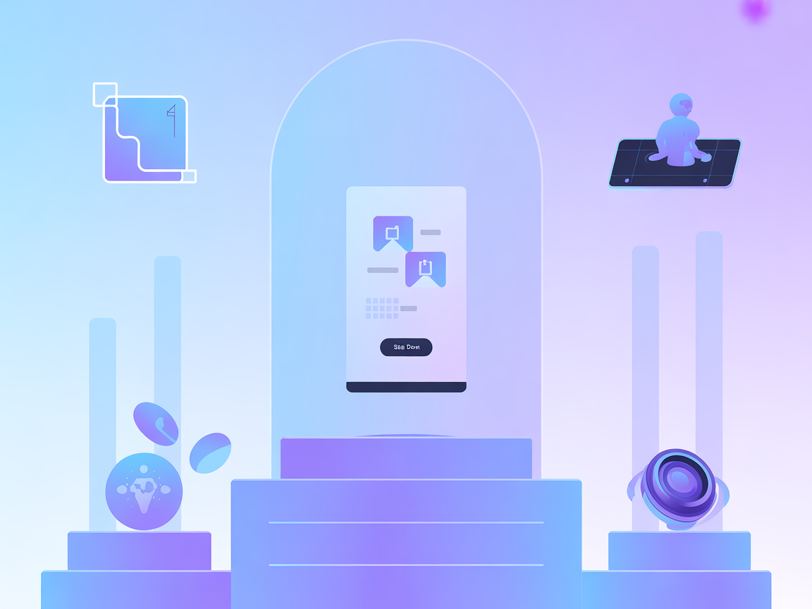 Minimalistyczna wektorowa ilustracja konfiguracji