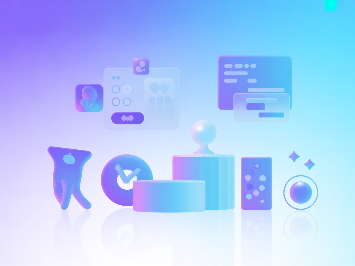 Minimalistische vectorafbeelding die geautomatiseerde basketbaldata-integratie toont