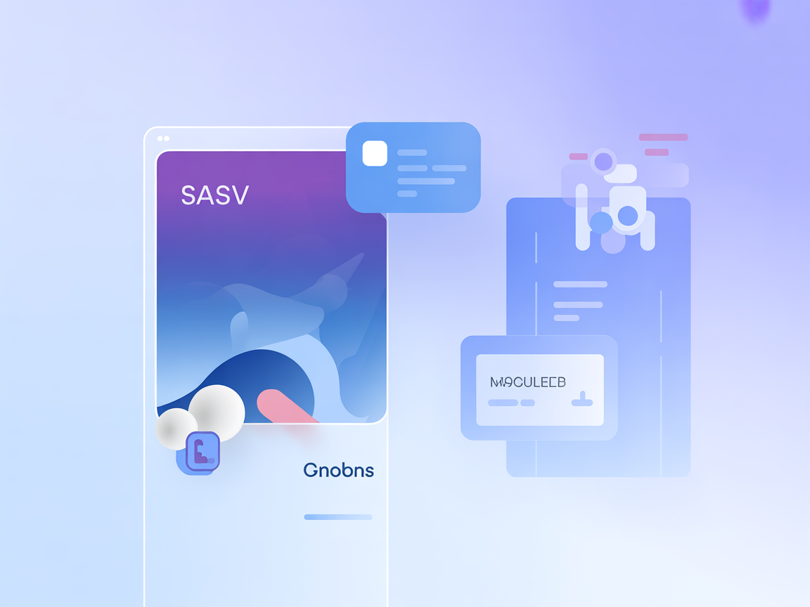 Ilustración vectorial minimalista de orquestación de flujos de trabajo