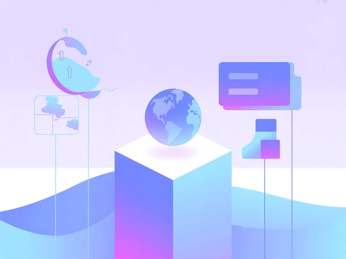 Minimalistická ilustrácia integrácie decentralizovanej AI pamäti