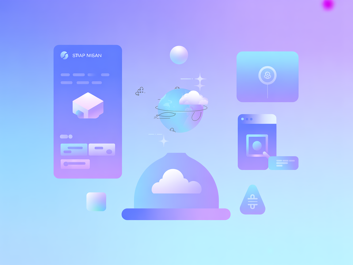 Minimalistische vector die commando-uitvoering en outputregistratie toont