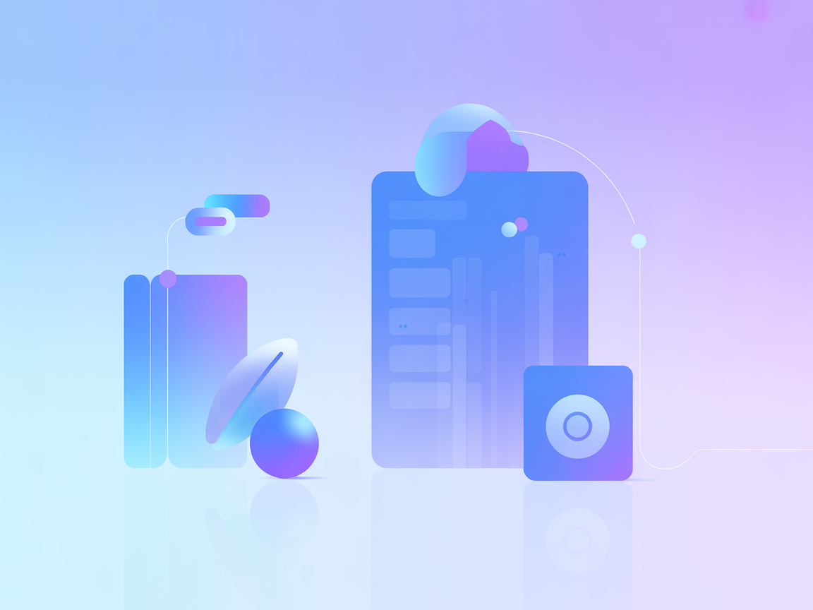 Ilustración minimalista mostrando la gestión de scripts