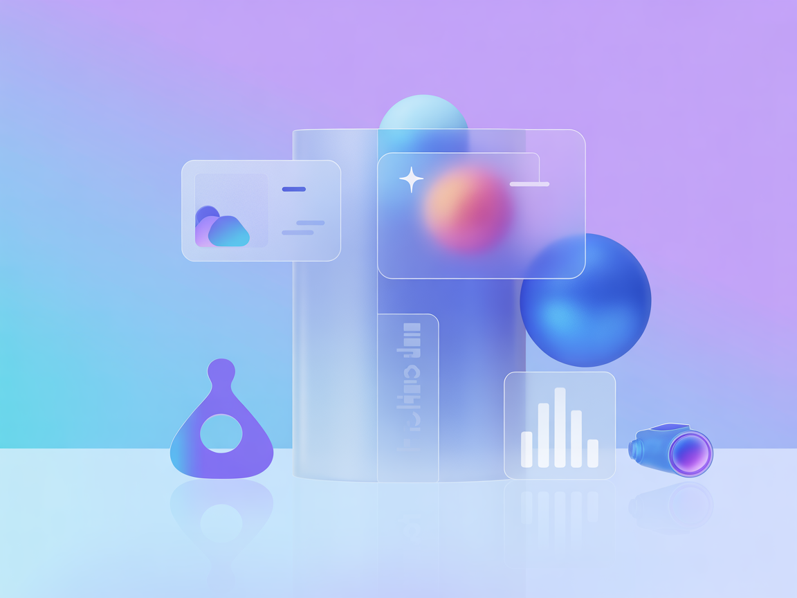 Vector minimalista de integración de base de datos IA