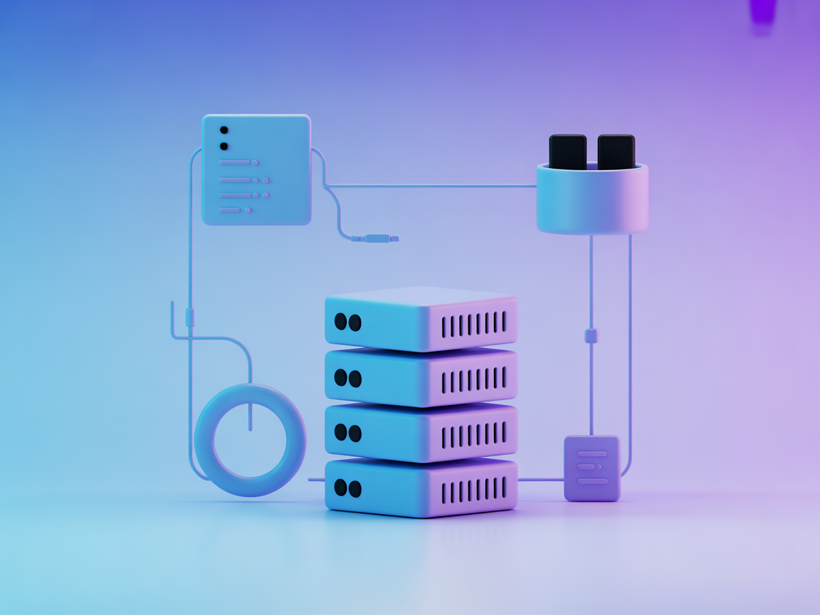 Vector minimalista de integración de servidores y plugins IA