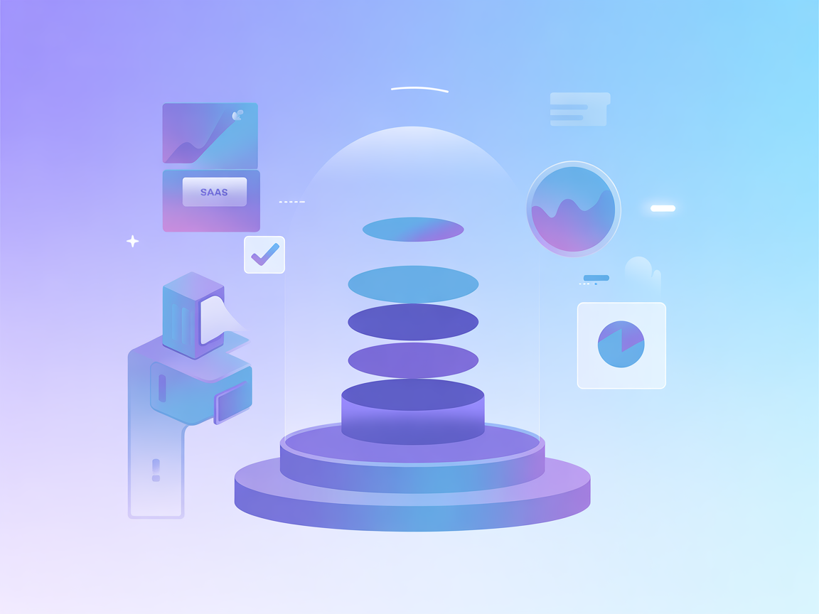 Minimalistische vectorafbeelding die remote macOS-automatisering en AI-besturing symboliseert