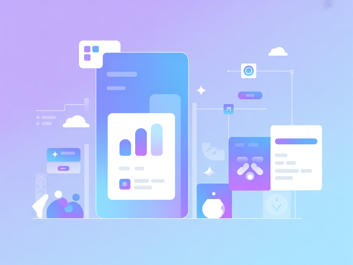 Minimalistische illustratie van AI-geheugenbeheer