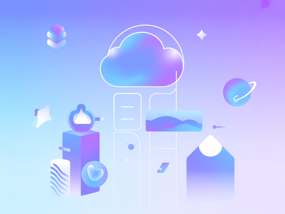 Minimalist SaaS vector with Git and server objects