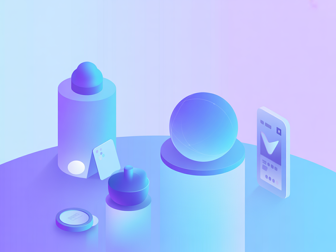 Minimalistische vectorafbeelding die live schermdeling en netwerkconnectiviteit weergeeft