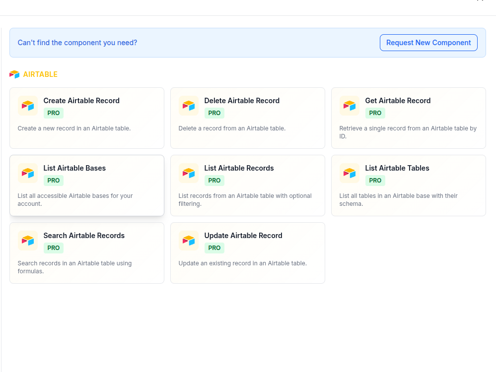 Airtable record management and data operations with FlowHunt
