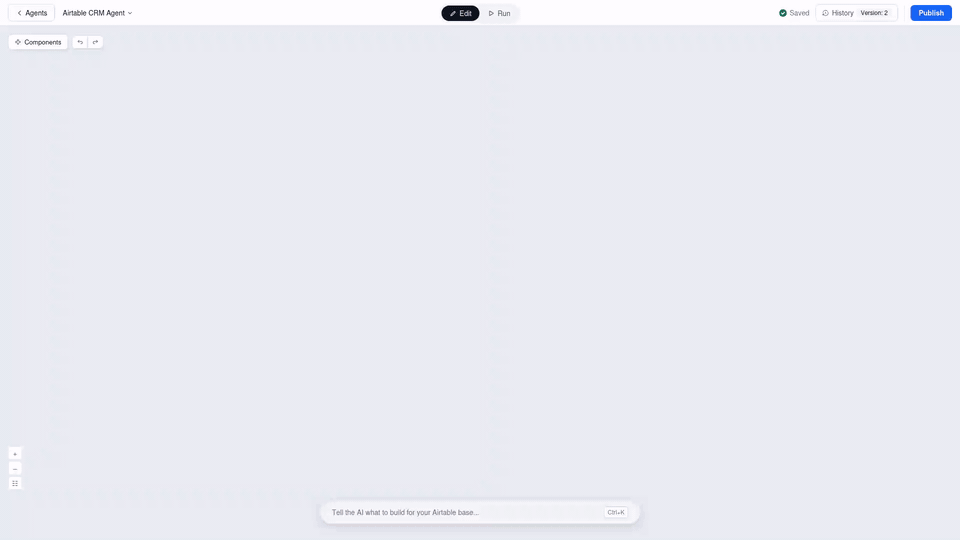 FlowHunt AI agent integration with Airtable