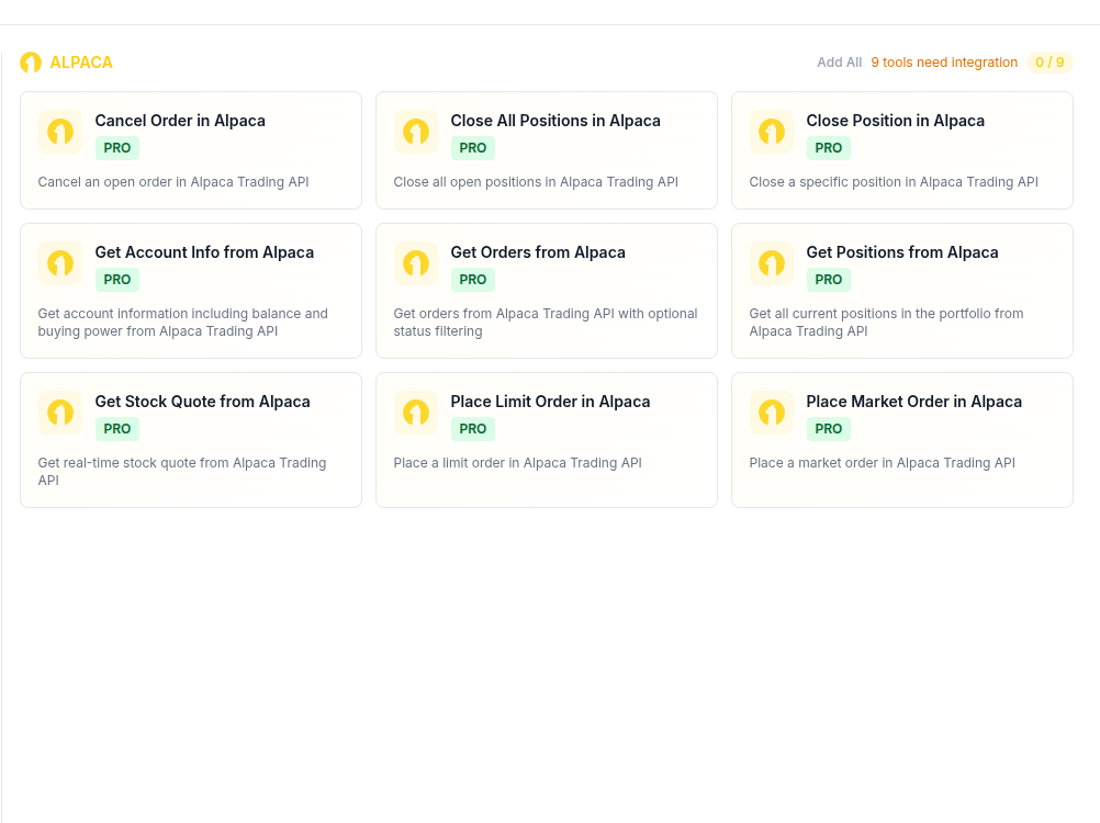 Alpaca Trading order management and automation with FlowHunt