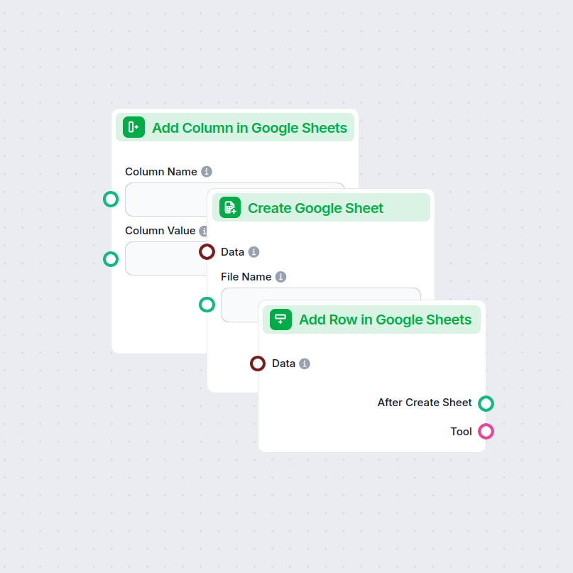 Automated Google Sheet Creation