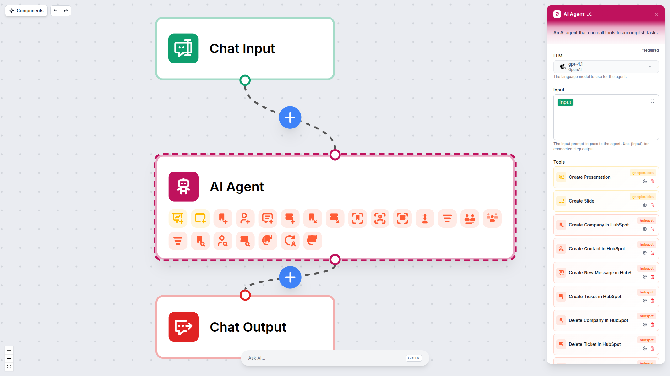 FlowHunt HubSpot integration setup